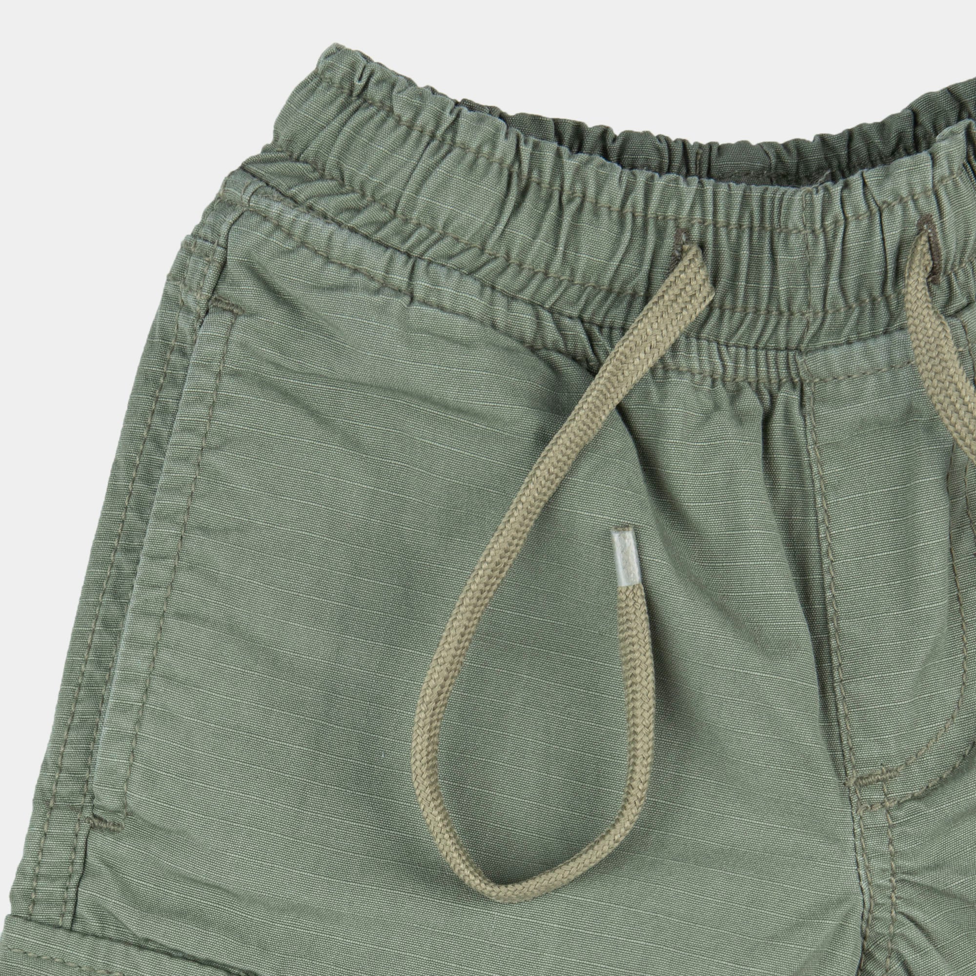 Boys Olive Green Shorts