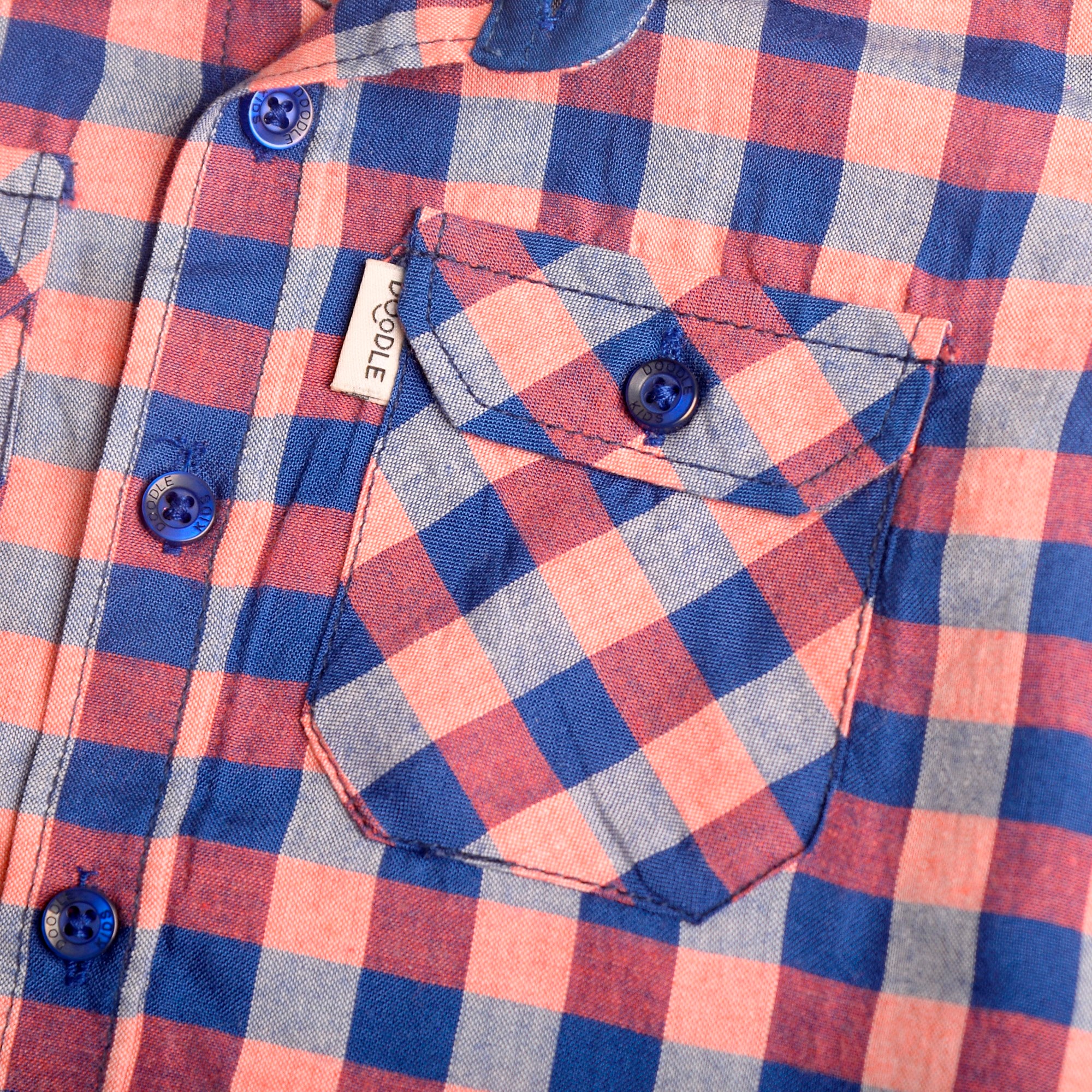 Multi Colored Checkered Shirt
