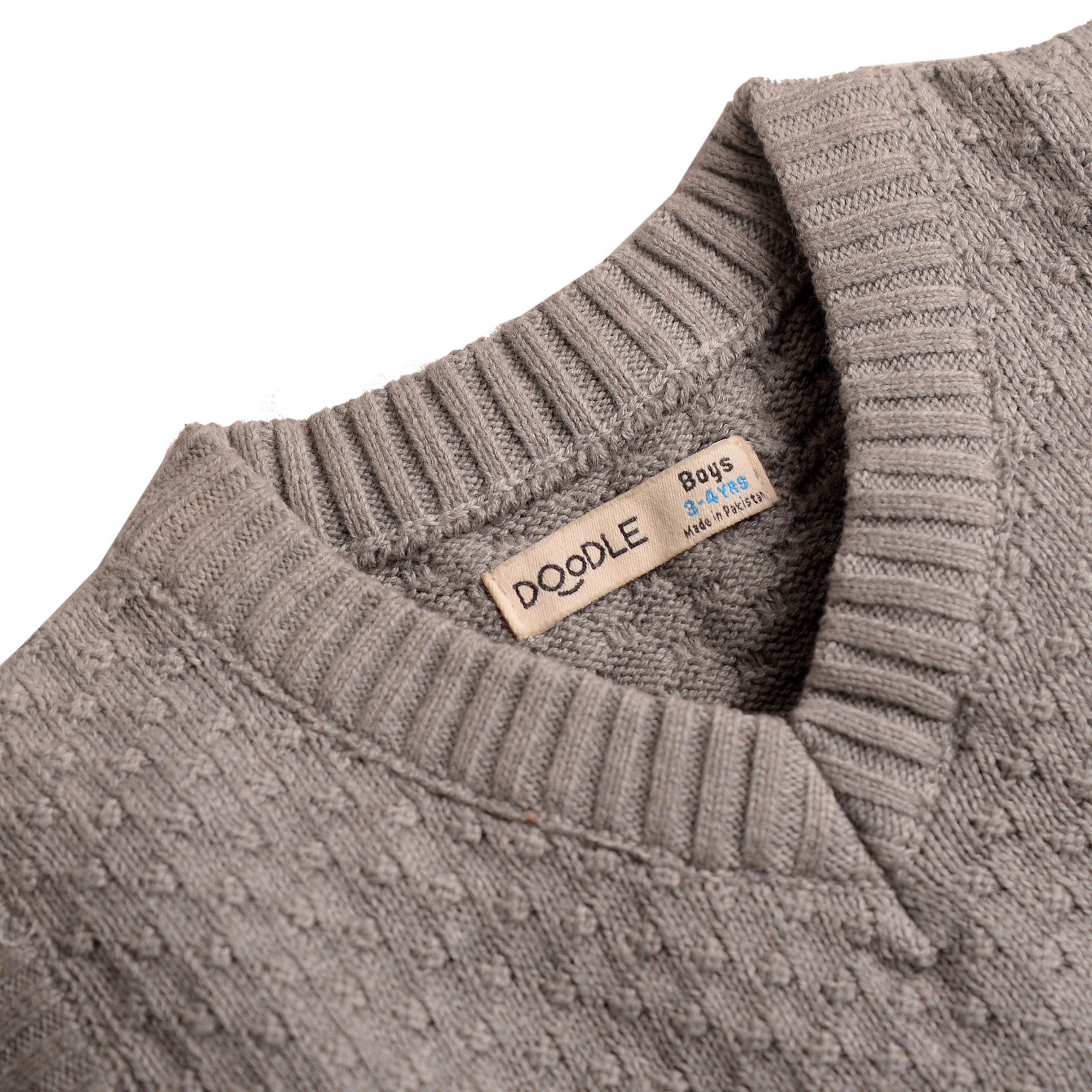 Gray Sleeveless Sweater