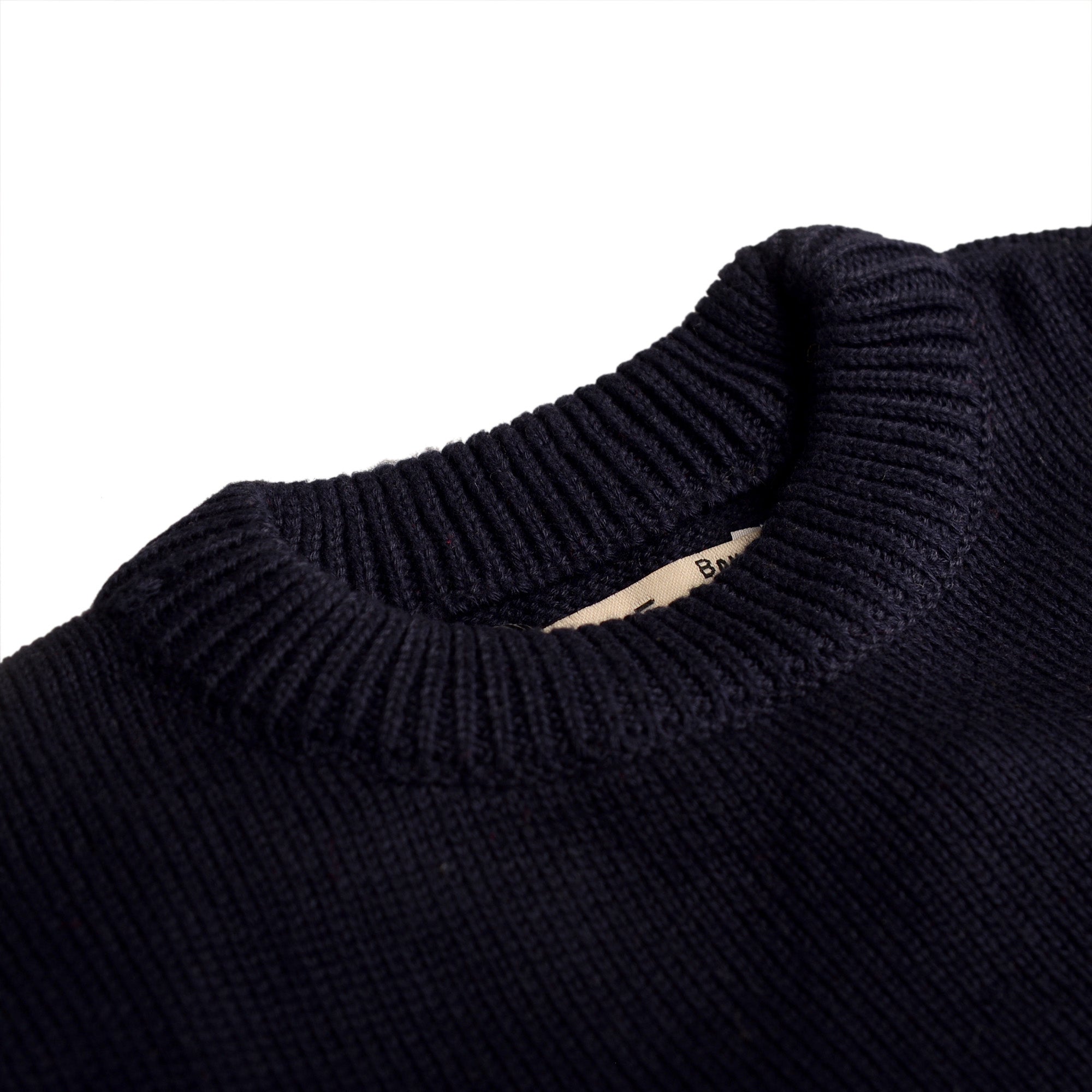 Navy Jacquard Sweater