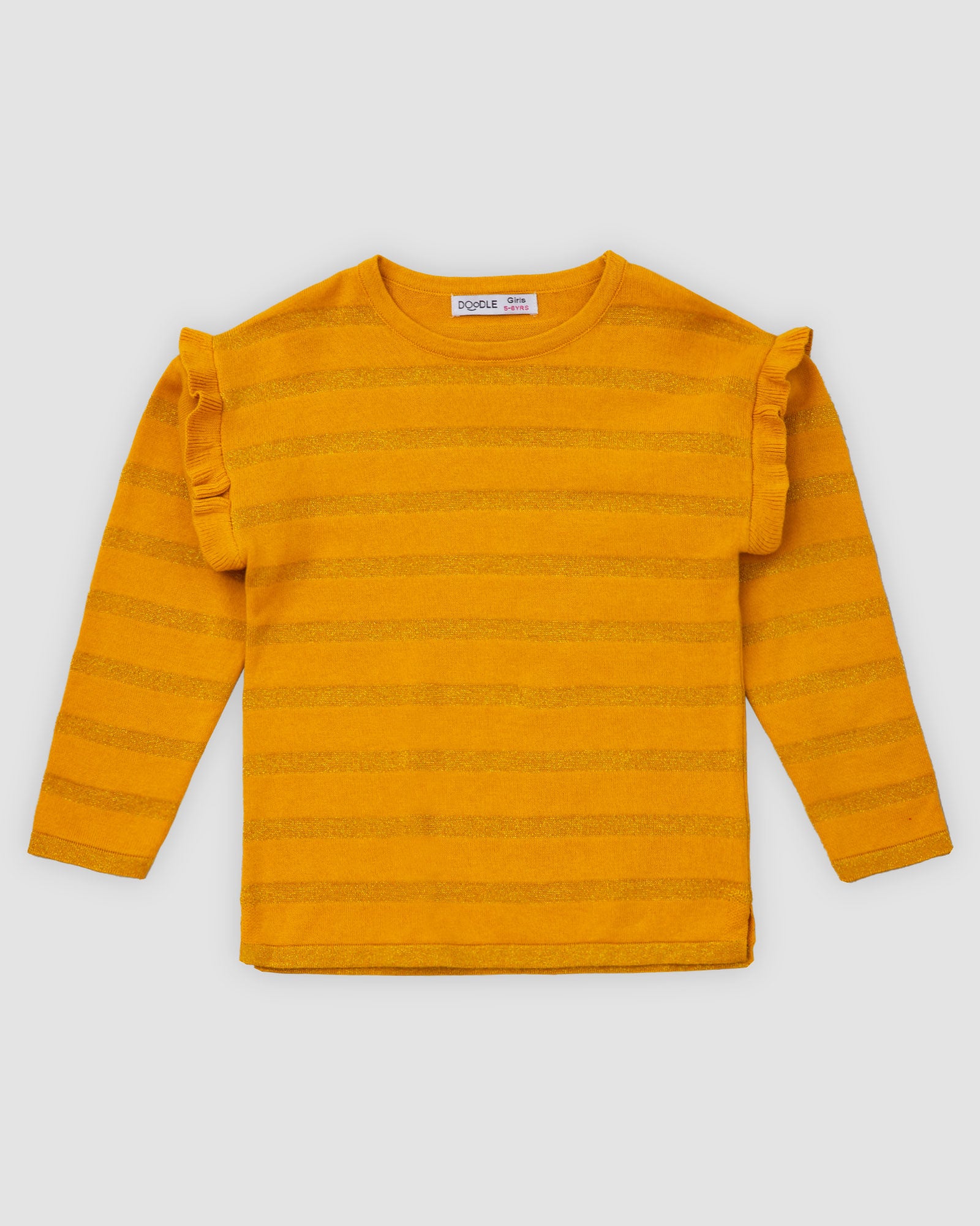 Striper Sweater yellow